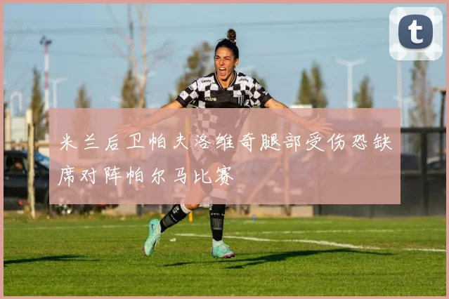 米兰后卫帕夫洛维奇腿部受伤恐缺席对阵帕尔马比赛